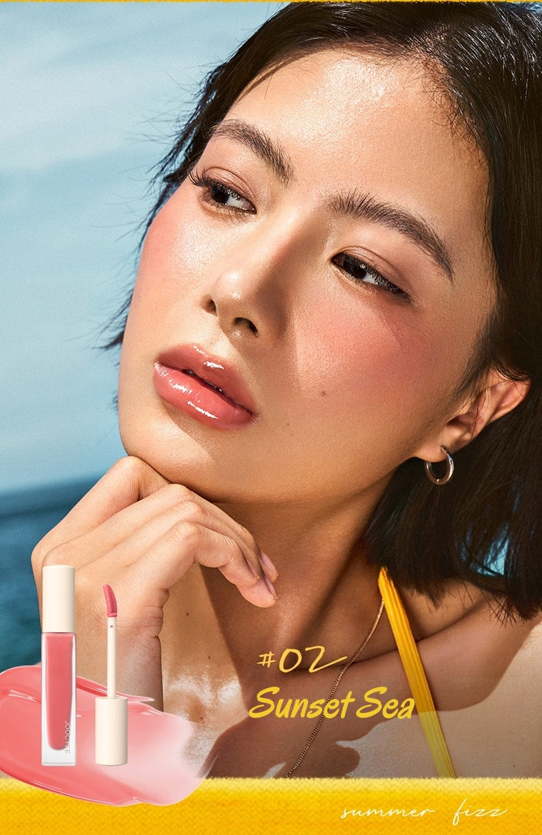 JOOCYEE Summer Fizz Collection Glossy Moist Watery Lip Oil T5968