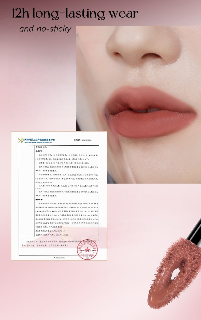 CHIOTURE Long-wear Moisture Matte Lip Glaze T4766