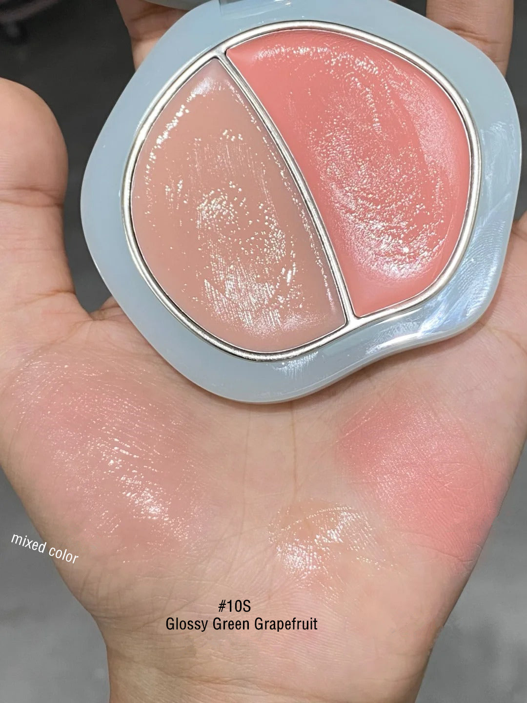 TIMAGE Wave Of Classic Glossy Dual-Color Blusher Cream T4125