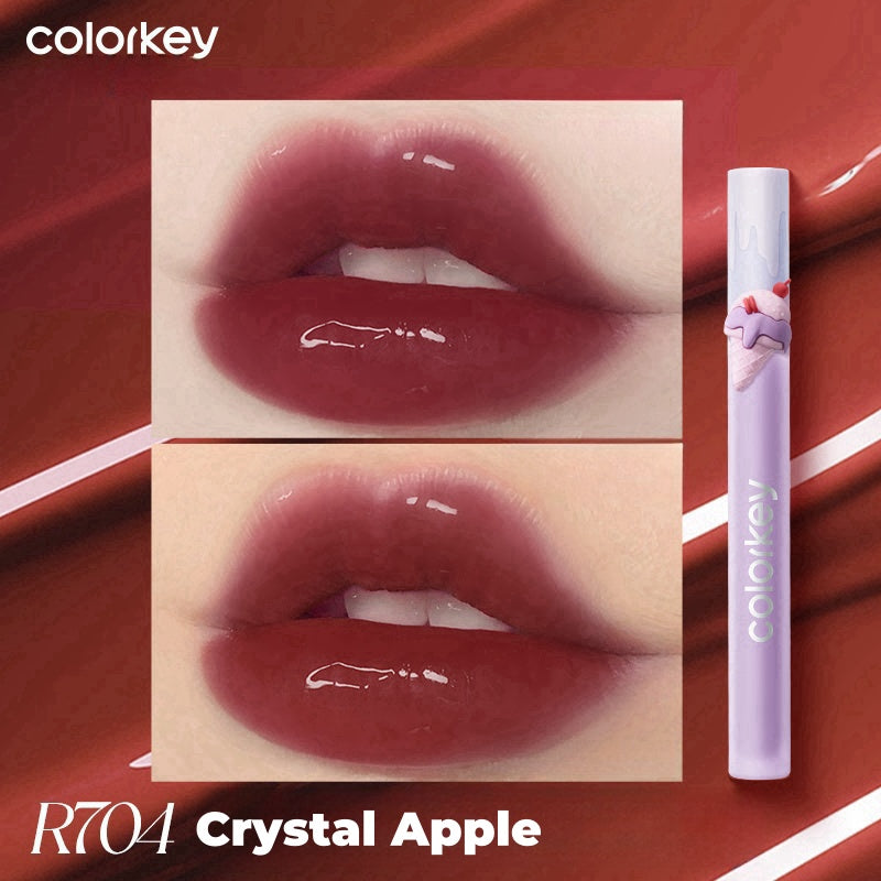 COLORKEY Ice Cream Airy Moist Matte & Mirror Lip Glaze T4369