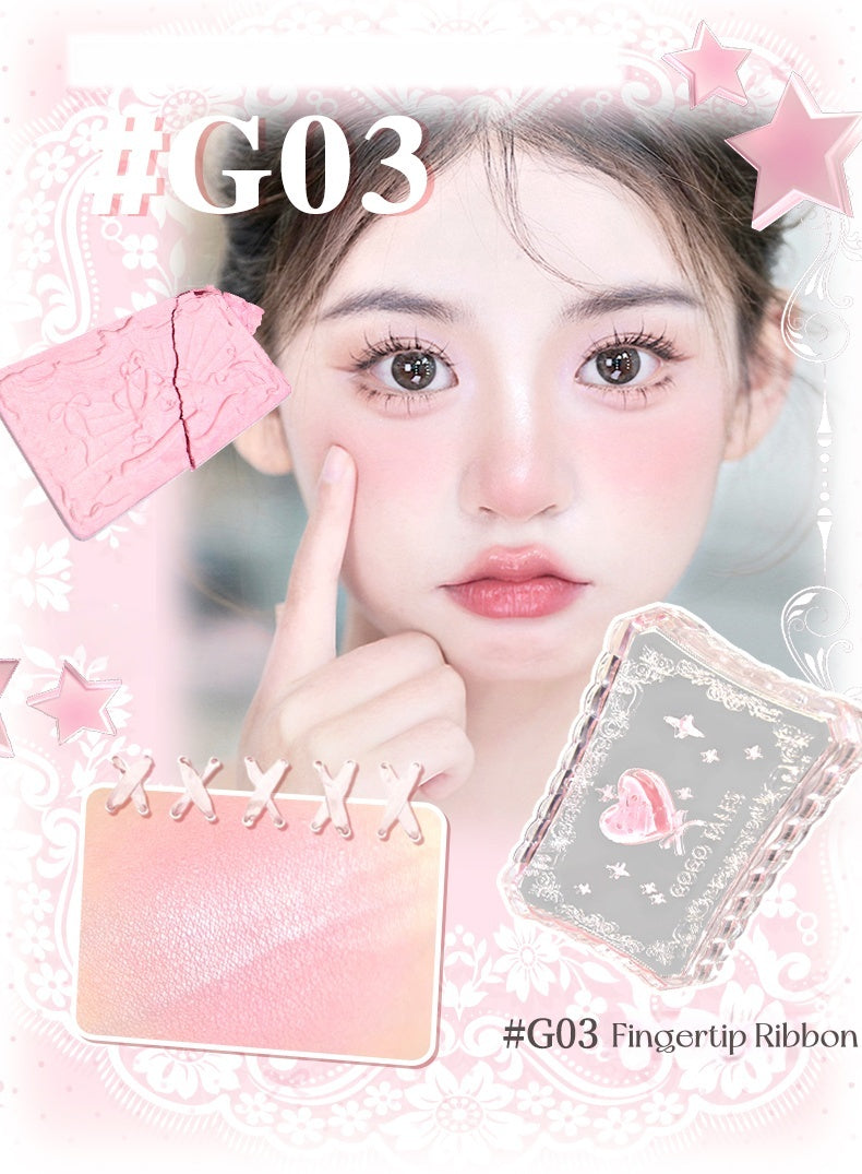 GOGO TALES Sweet Pink Ballet Collection Makeup Blusher T4846