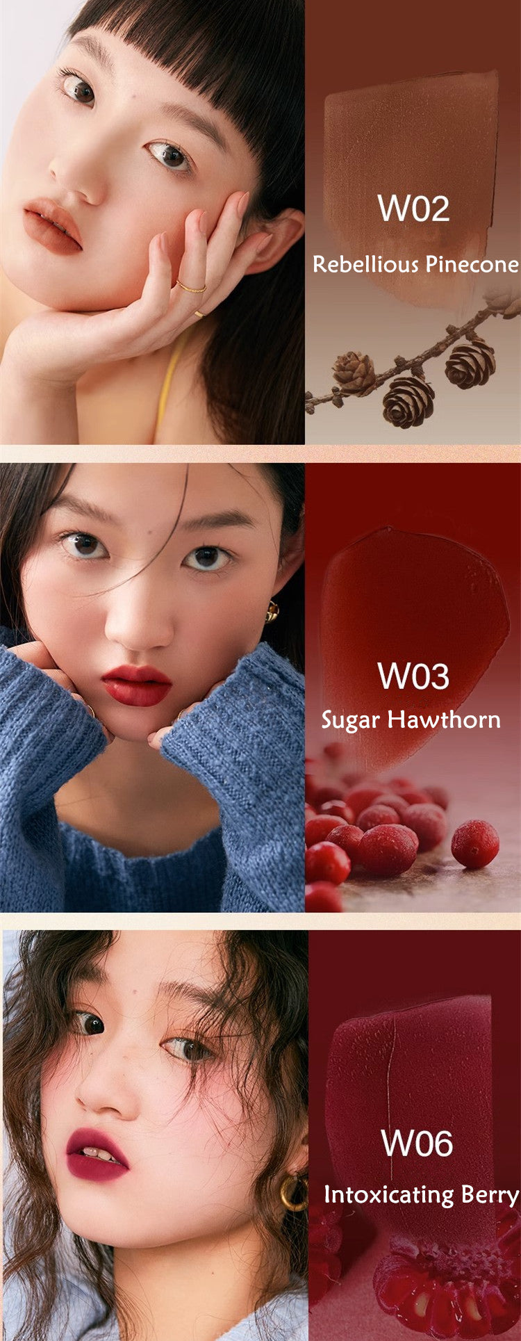 Fidoo Silky Light Moisturizing Airy Matte Lip Glaze T3961