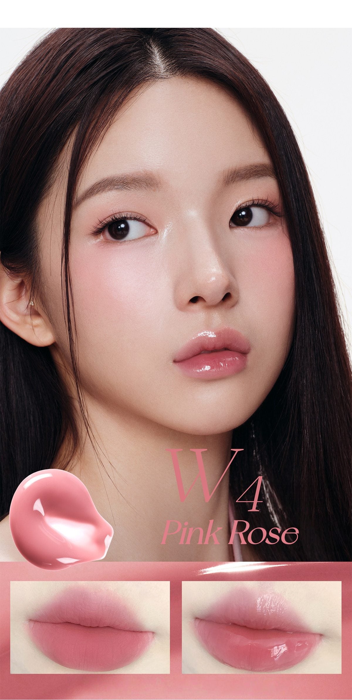 MOOEKISS Double-head Essence Long-wear Matte & Mirror Lip Glaze T5606