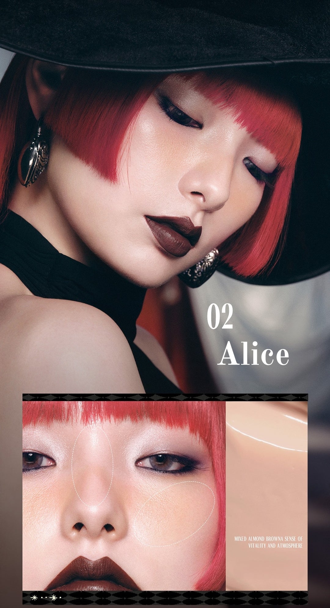 LITTLE ONDINE X Witch's Trick Collection Starburst Blusher T6041