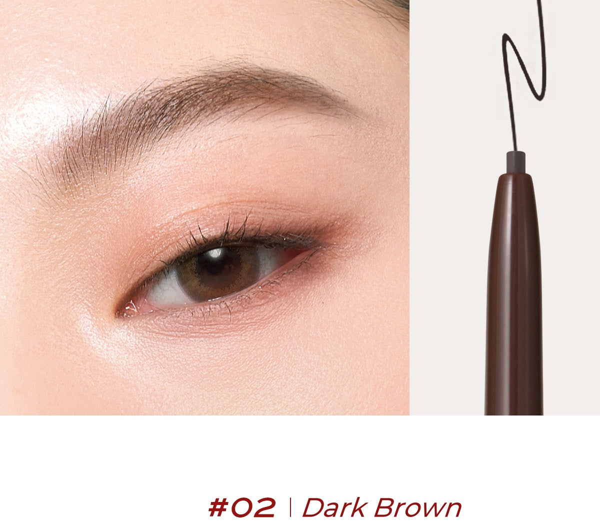 CAREMILLE Long-wear Double-head Fine Silky Eyebrow Pen T5056
