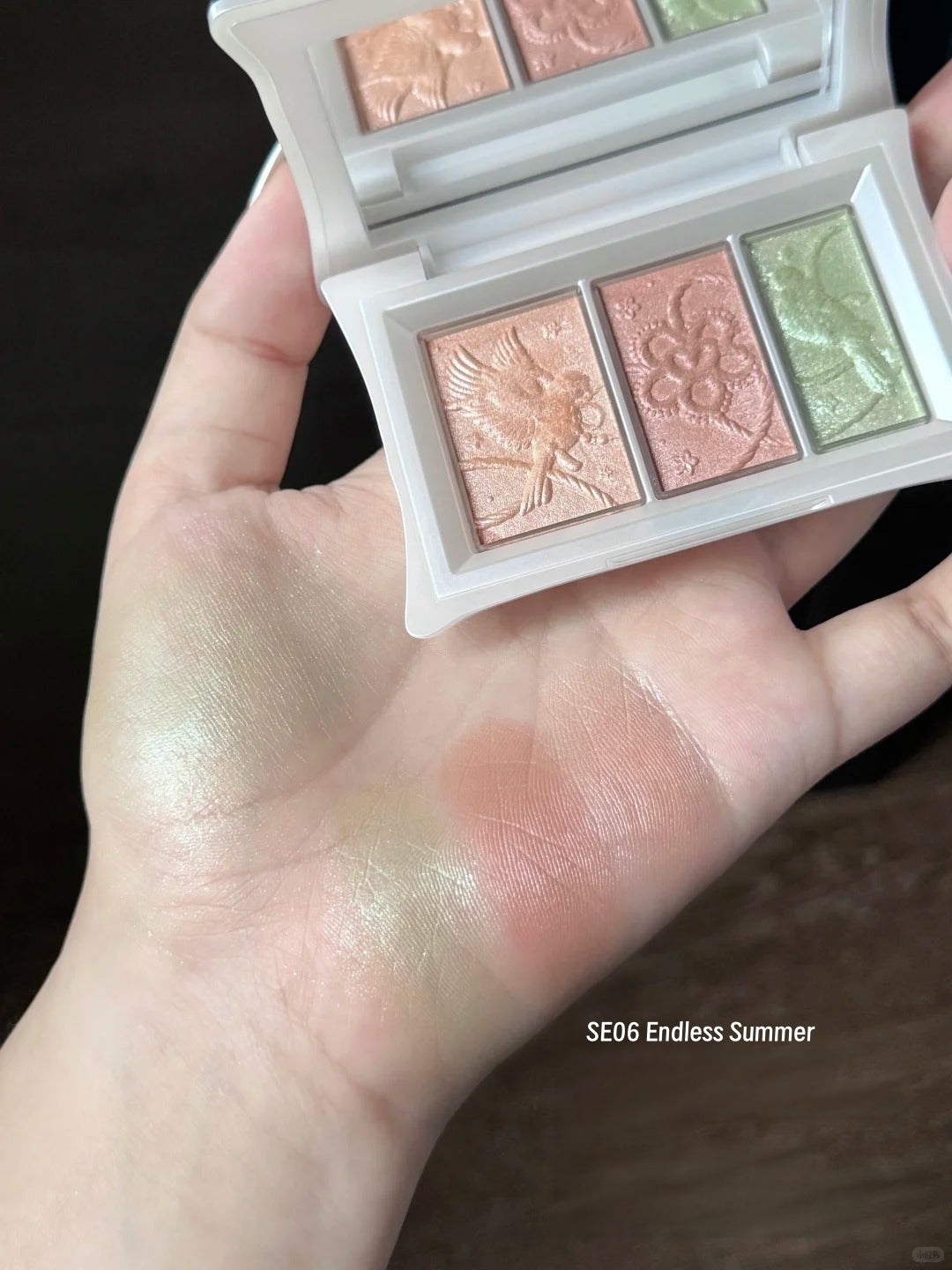 QianYan Pillow Gem Collection Highlighter & Eyeshadow Palette T5980