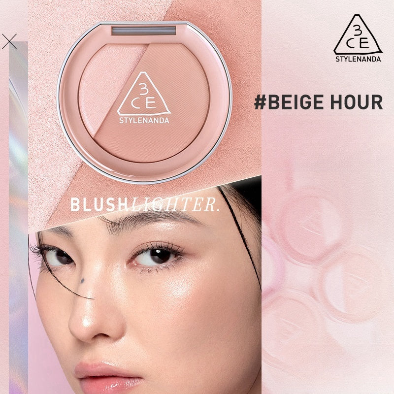 3CE Matte Blusher & Highlighter Makeup Palette T4361