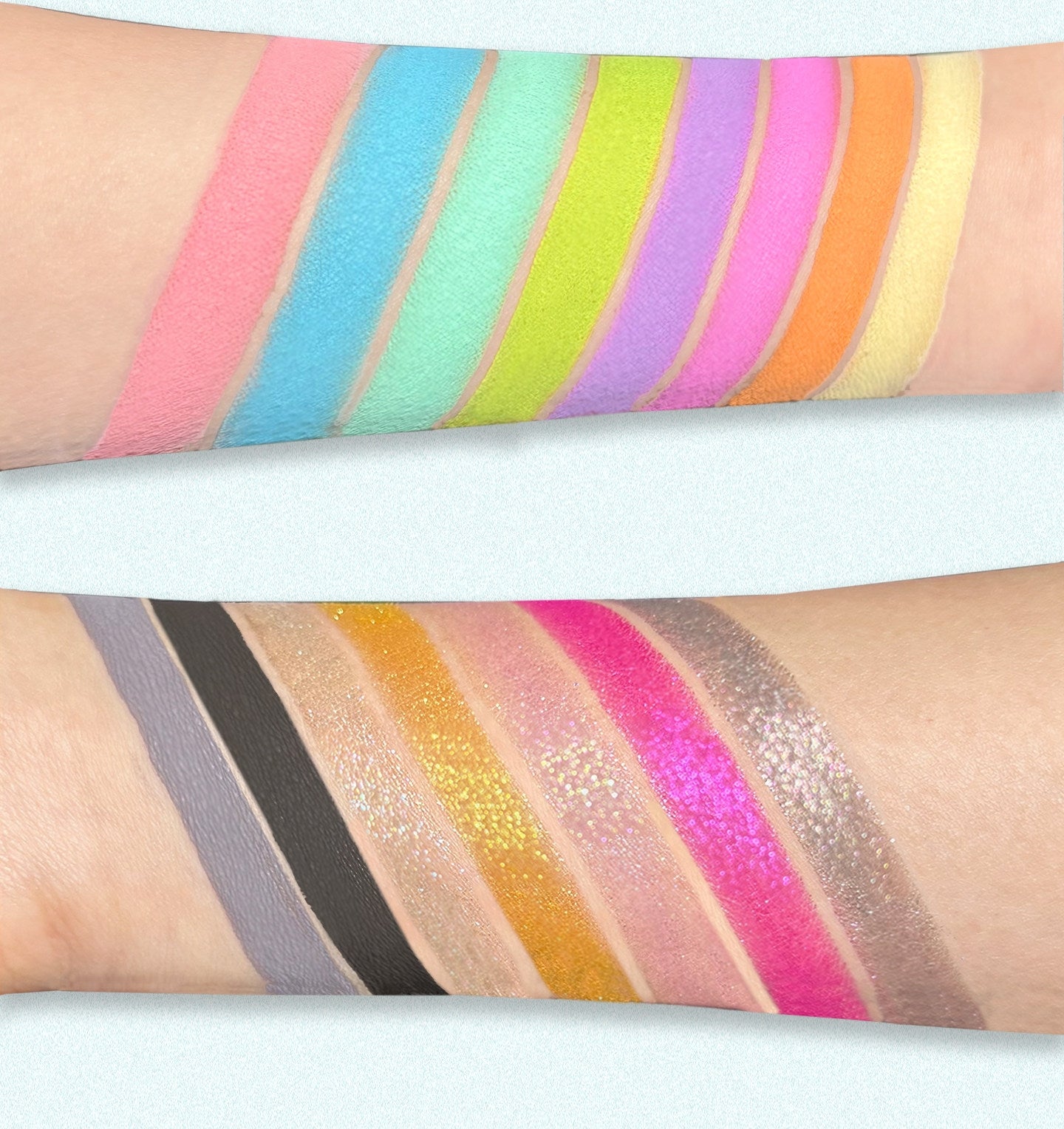 CHOIZ BEAUTY 15-color Porcelain Glazes Eyeshadow Palette T5728