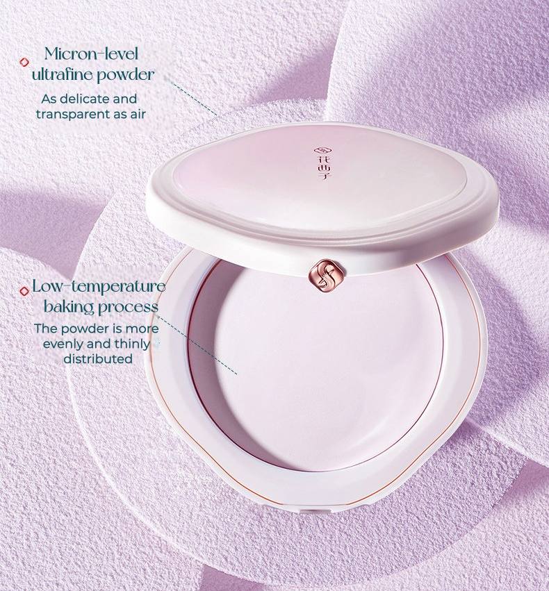 Florasis Radiant Complexion Peach Blossom & Silk Honey Pressed Powder T5484