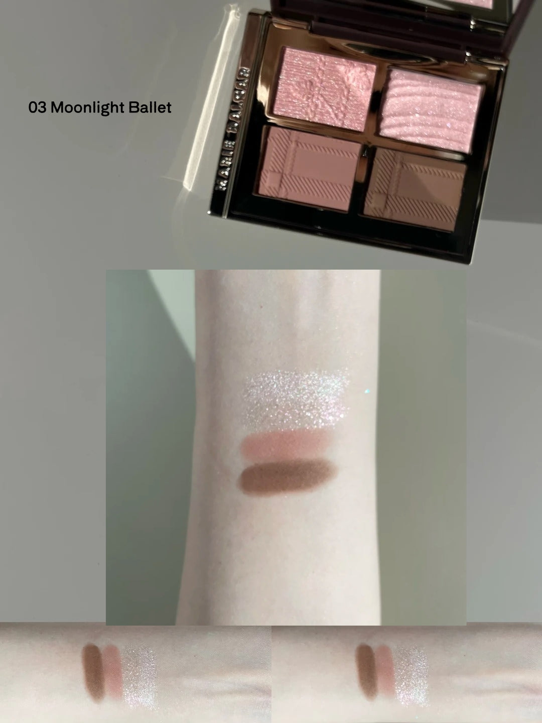 MARIE DALGAR Domino 4-color Eyeshadow Palette T6006