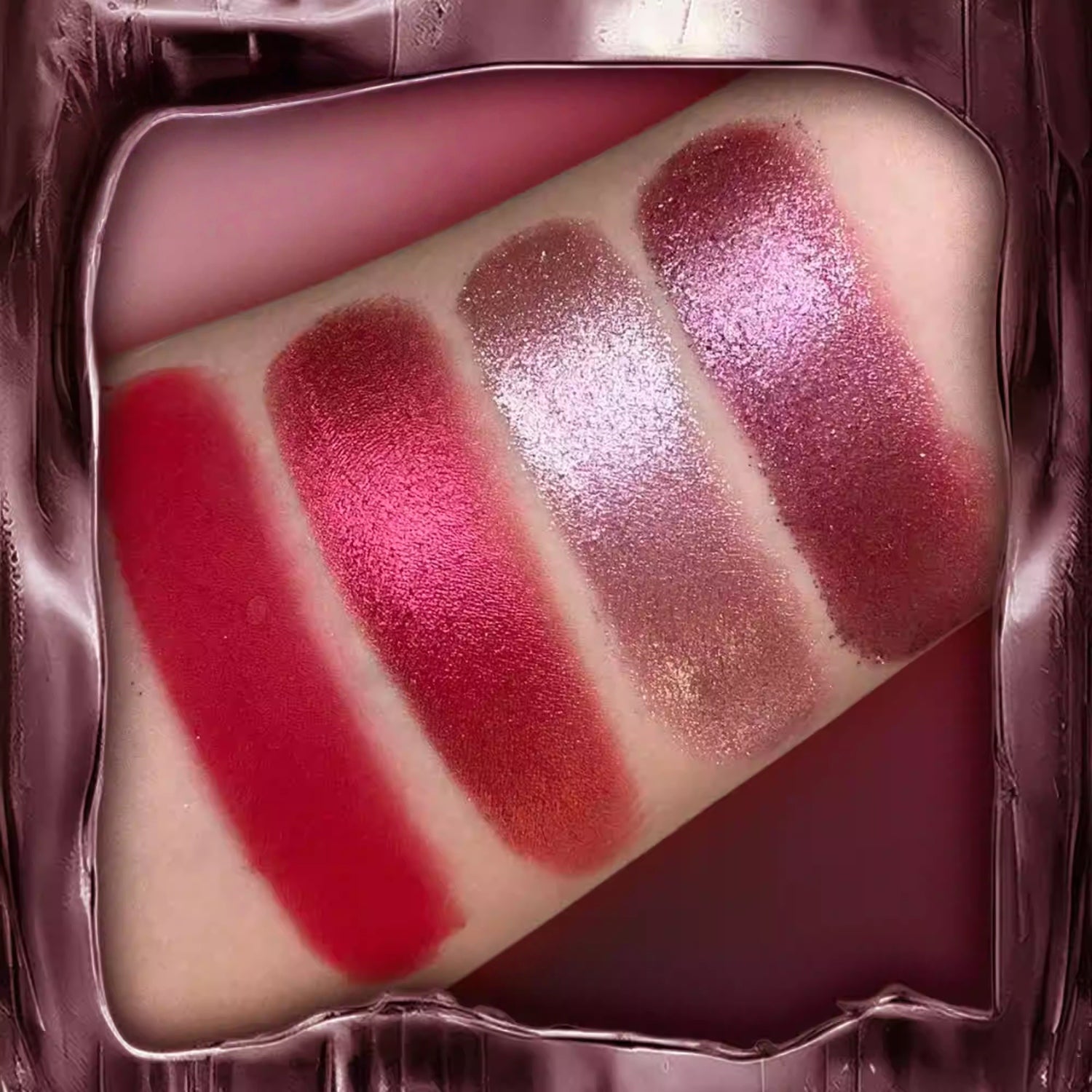 EXILEJOY Color Difference Collection Red Eyeshadow Palette T5218