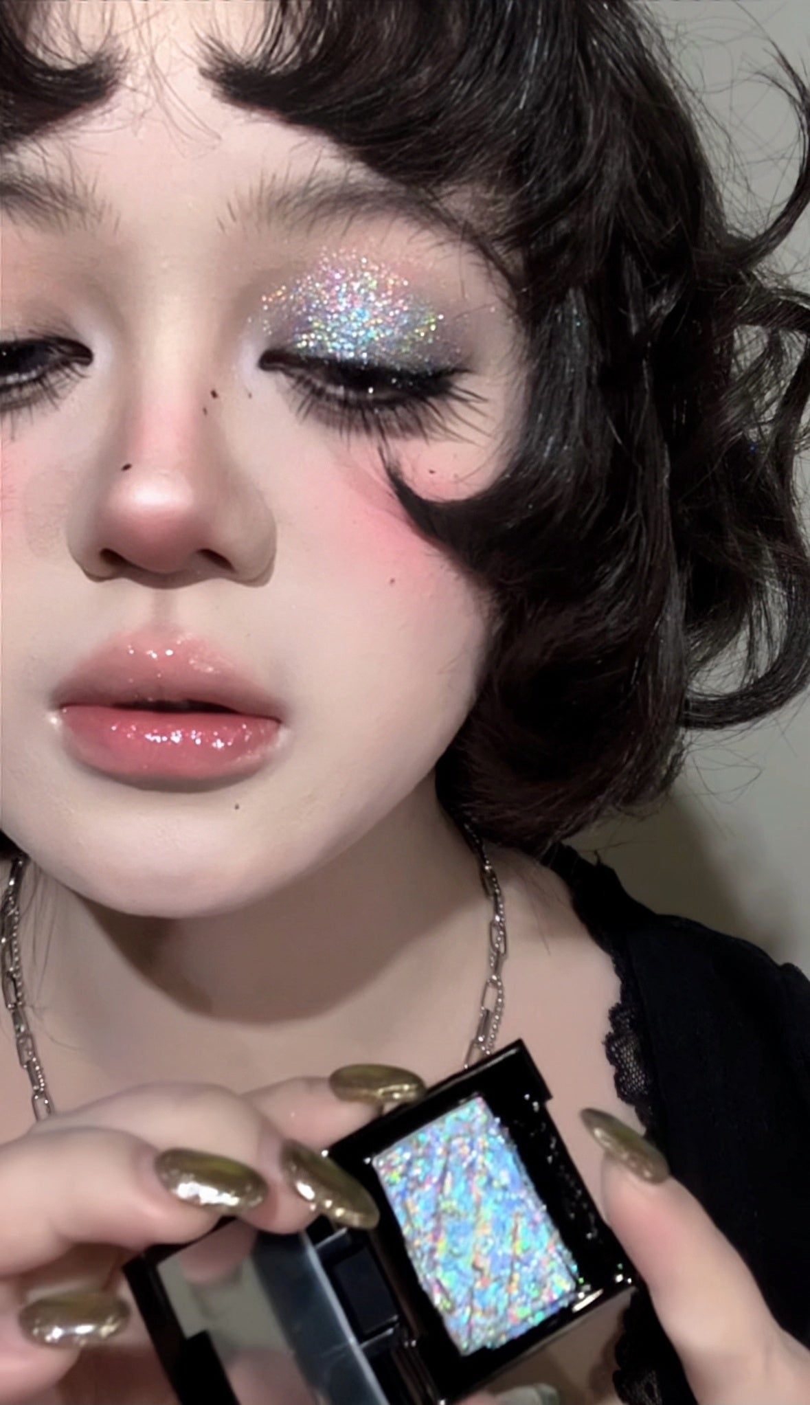 Cold N Wild Holographic Eyeshadow #Galaxy At Sunset T5427