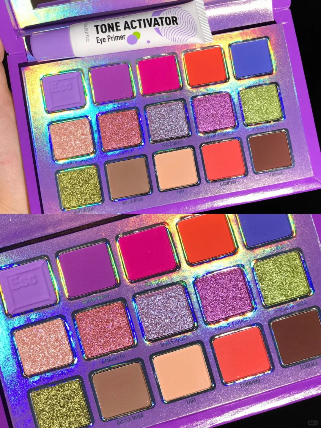 KALEIDOS Escape Pod Collection 15-color Chameleon Eyeshadow Palette T3841