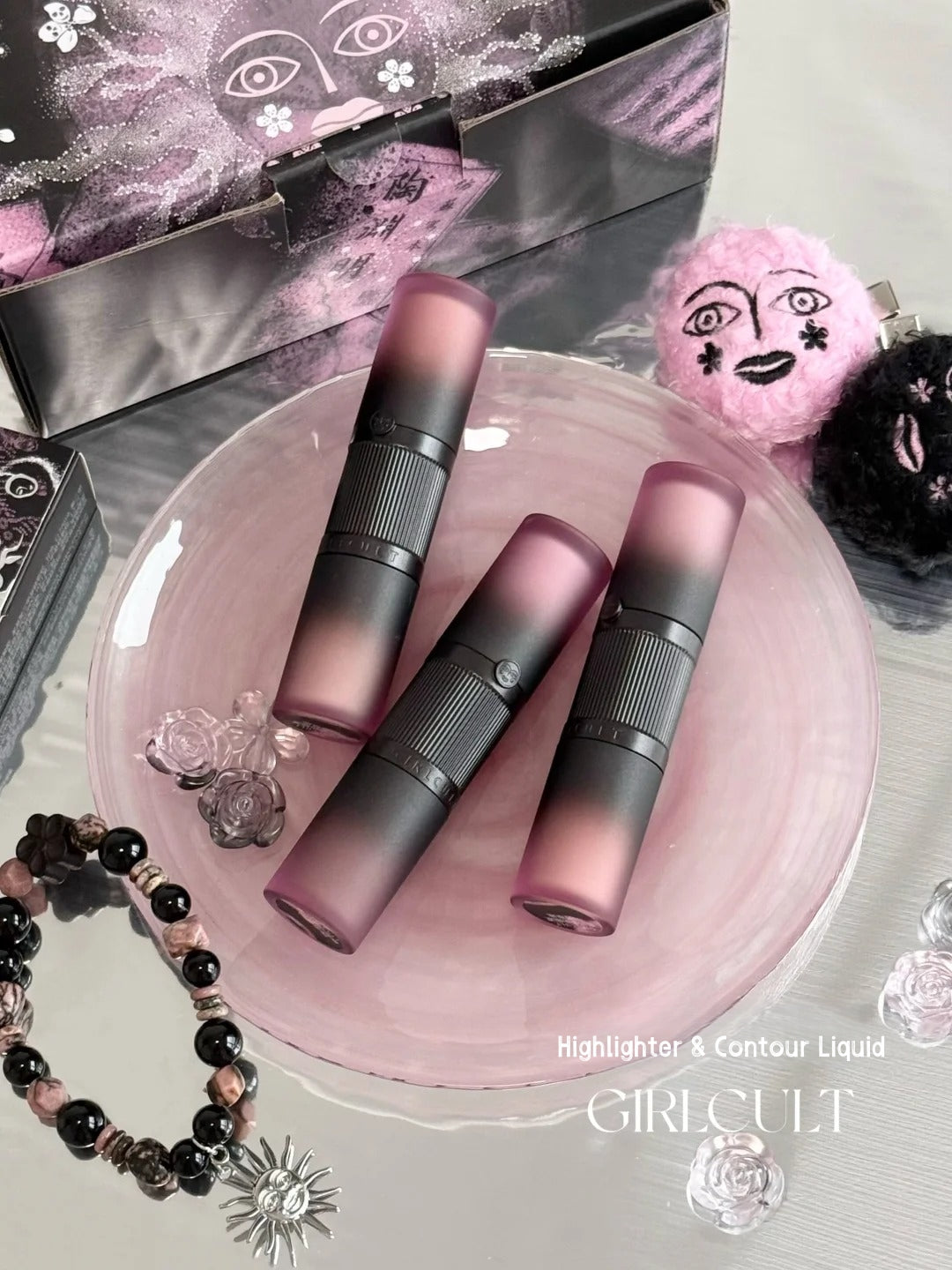 Girlcult Peach Blossom Utopia Collection Makeup Gift Box T5696