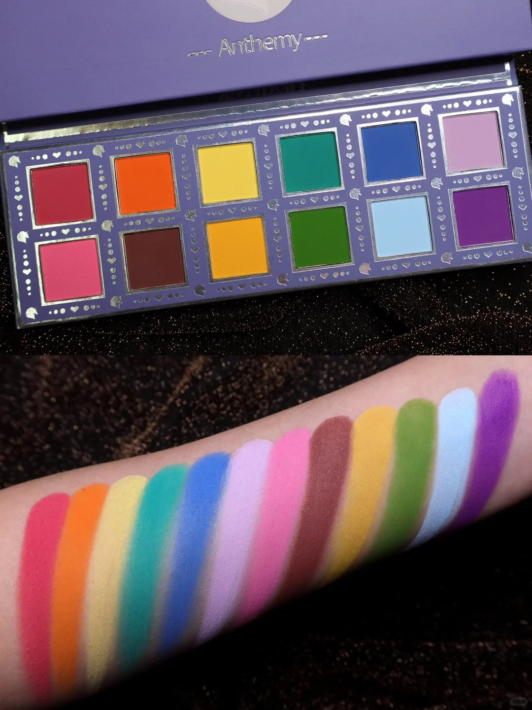 ANTHEMY Starry Unicorn 12-Color Matte Eyeshadow Palette (3.0) T4280