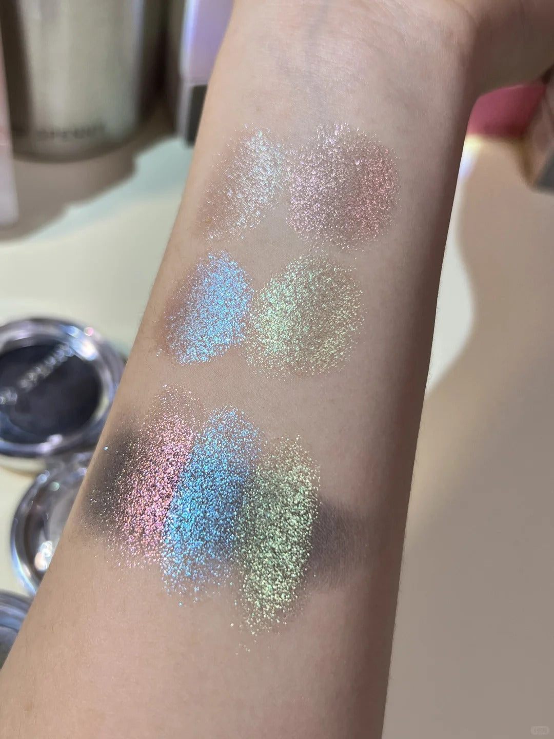 SPENNY Baked Powder Mono Diamond Shimmer Øjenskygge T4256