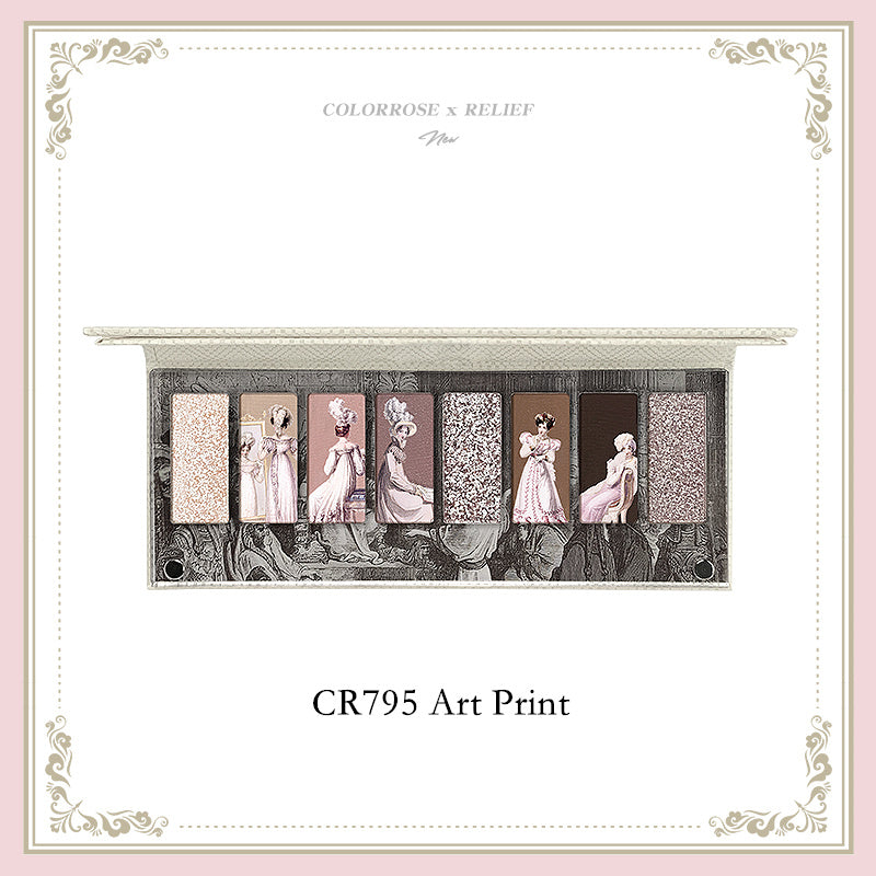 COLORROSE Artist's Fantasy 8-Color Eyeshadow Palette T3831