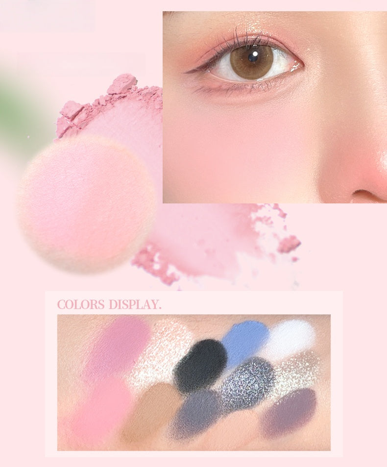 GOGO TALES Eyeshadow & Blusher & Contour Makeup Palette T5241