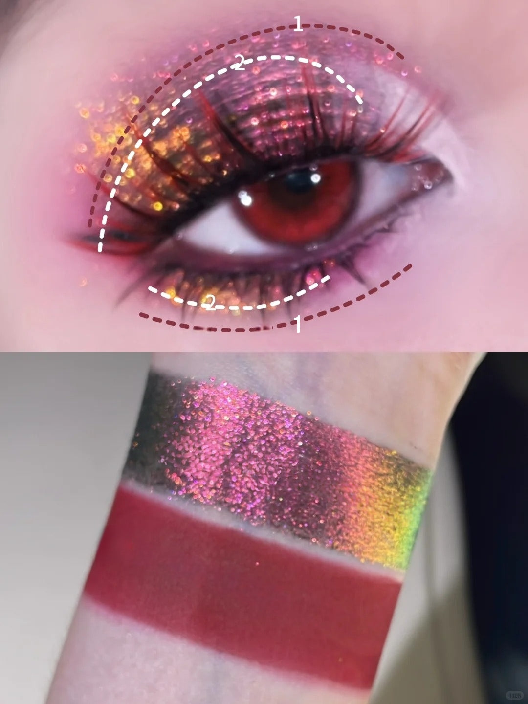 KRYPTEIN COSMETICS Apocalypse Collection Mono Eyeshadow T5269