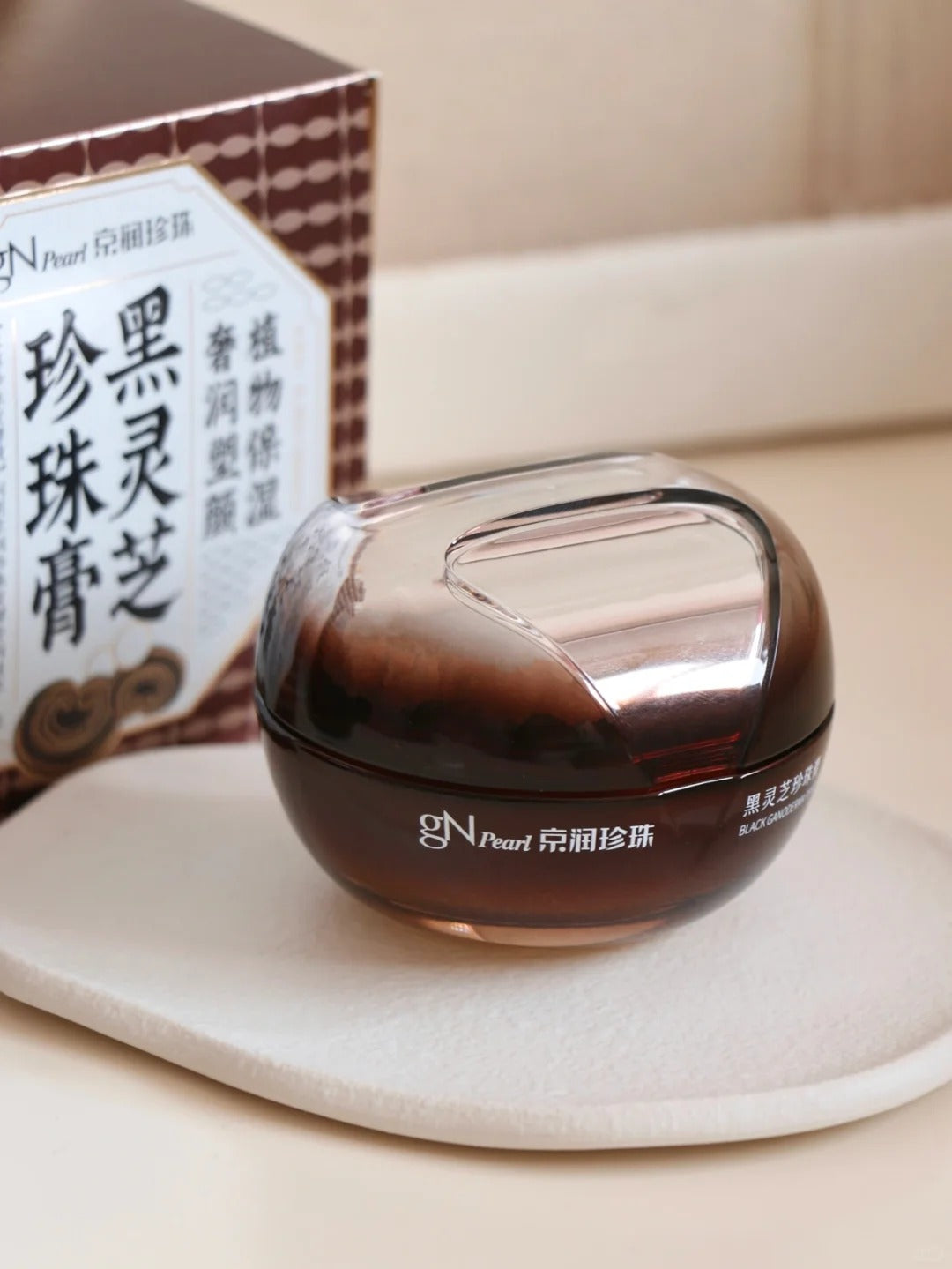 gN Pearl Black Ganoderma Pearl Firming & Anti-aging Facial Cream T4267