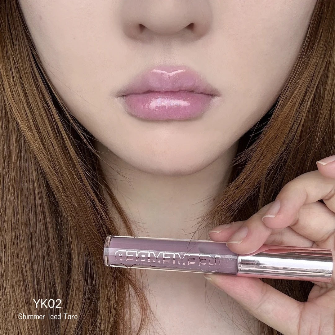 LEEMEMBER New Essence Ice Crystal Moist Mirror Lip Gloss T4746