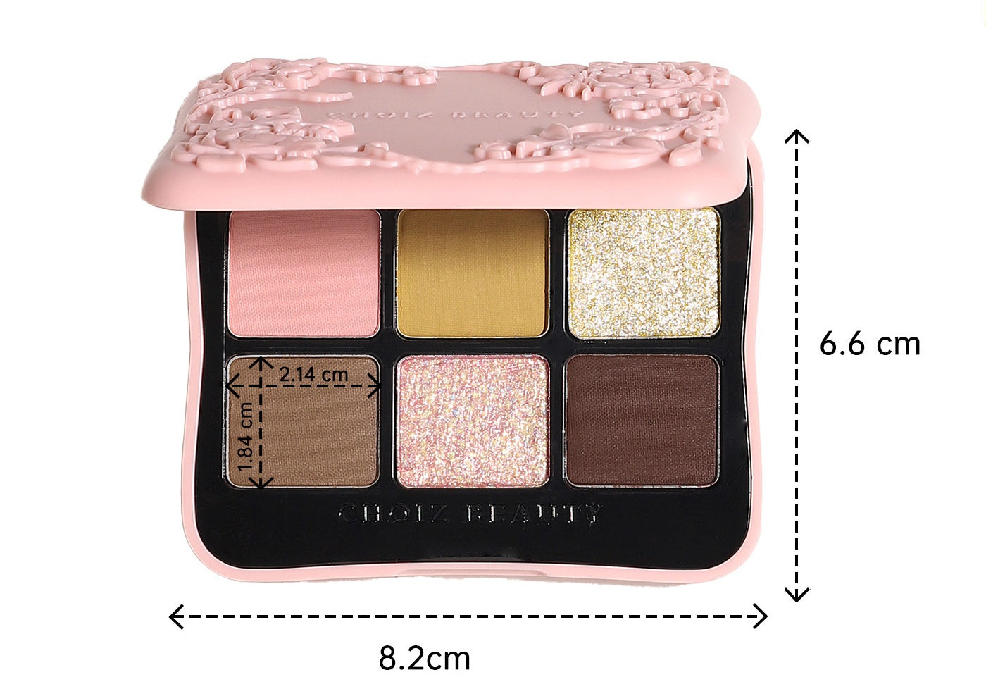 CHOIZ BEAUTY Insect Collection 6-color Eyeshadow Palette T5440