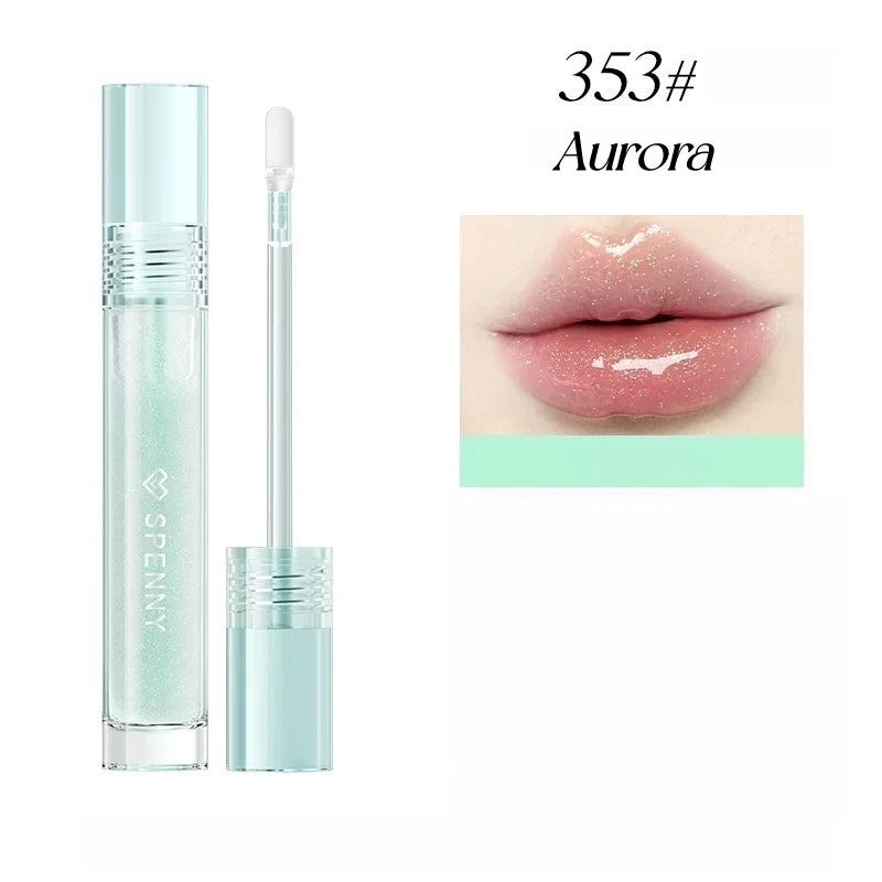 SPENNY Lake Vine Echo Collection Diamond Glitter Glossy Lip Gloss T5687