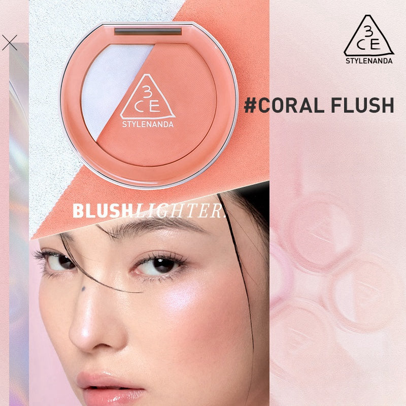 3CE Matte Blusher & Highlighter Makeup Palette T4361