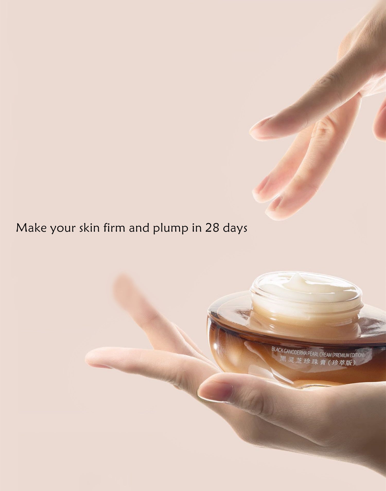gN Pearl Black Ganoderma Pearl Firming & Anti-aging Facial Cream T4267