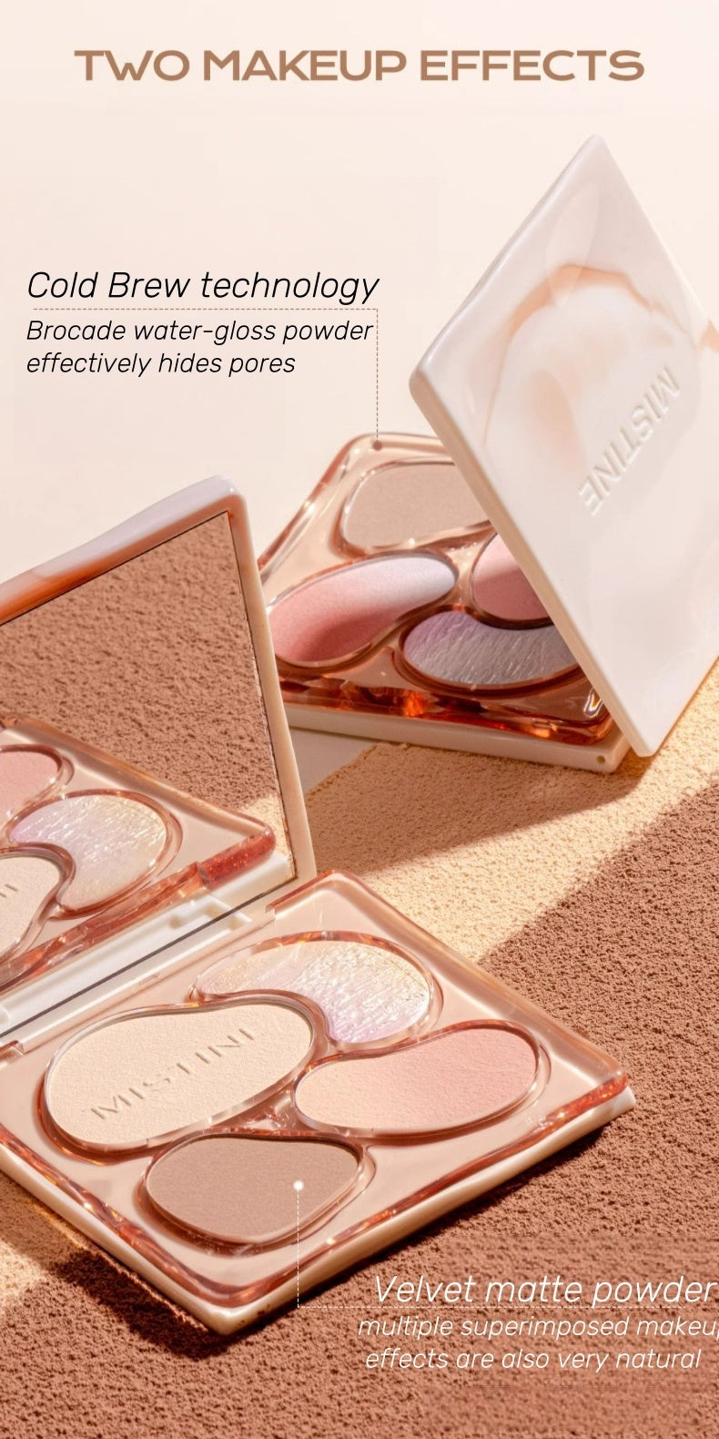 MISTINE Thai Milk Coffee All-In-One Makeup Palette T4452
