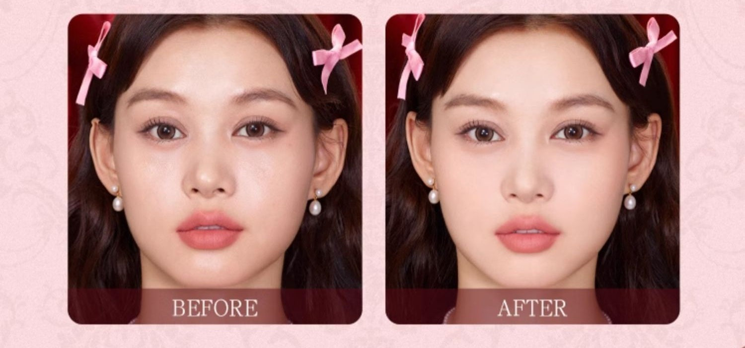 Flower Knows Strawberry Cupid Collection Matte Pressed Powder T5918