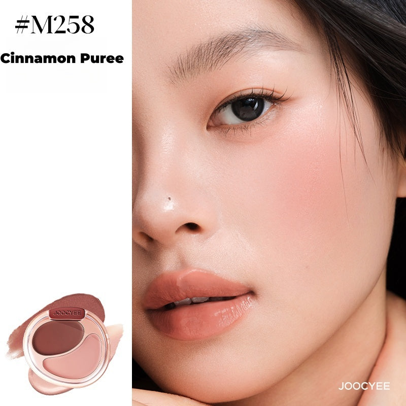 JOOCYEE Dobbeltfarvet makeup blushcreme T4557