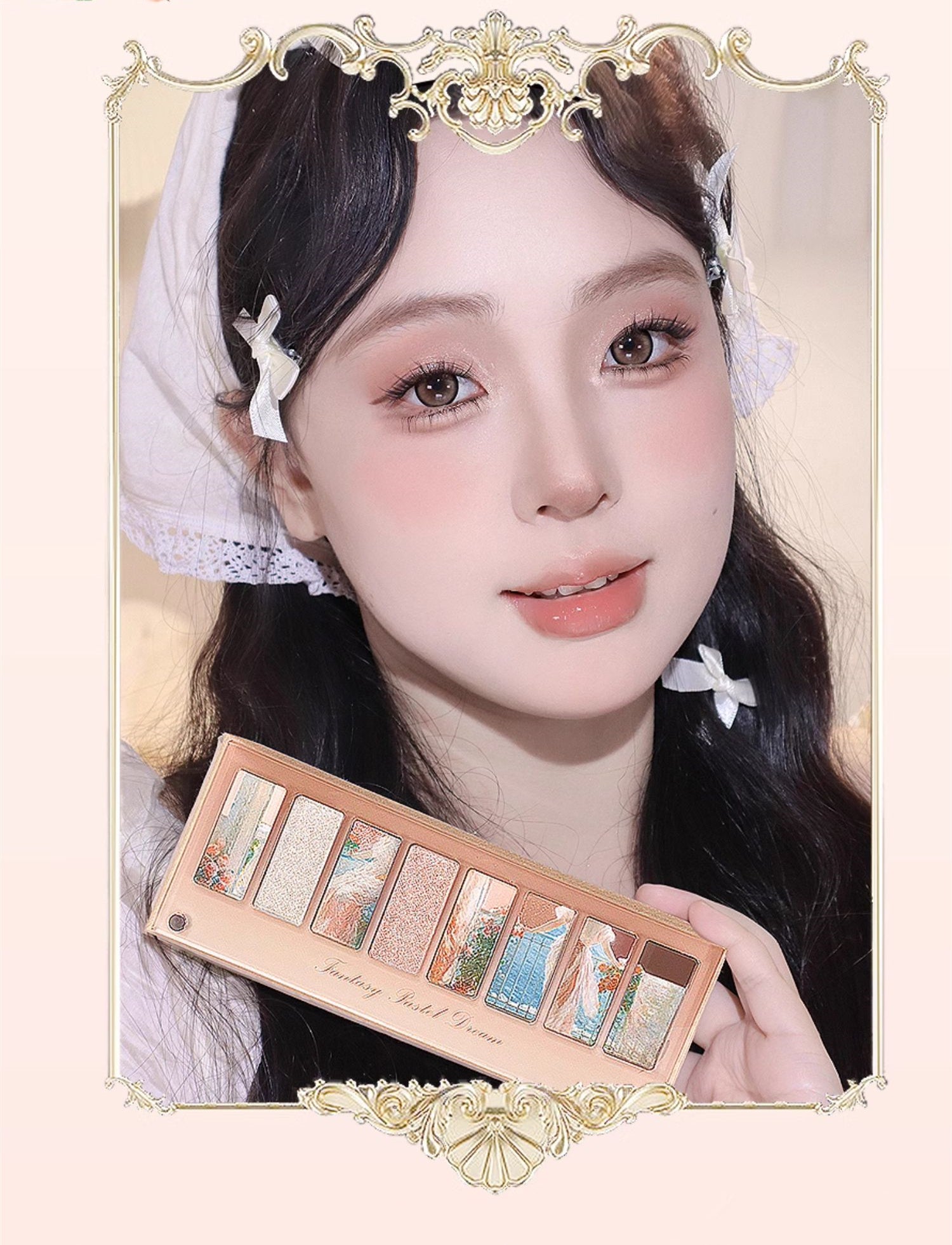 COLORROSE Artist's Fantasy 8-Color Eyeshadow Palette T3831