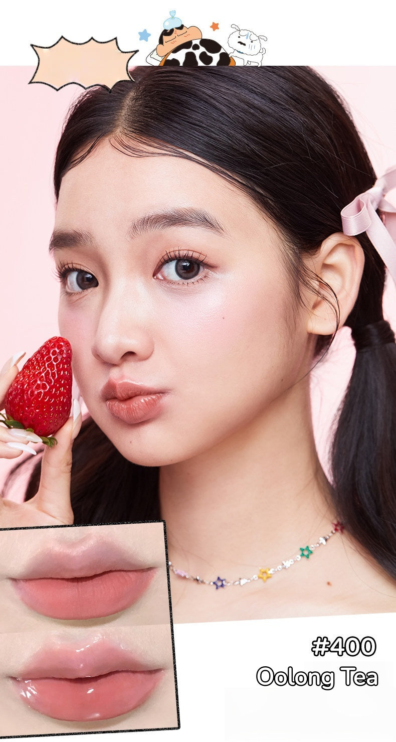 JILL LEEN X Crayon Shin-chan Collection Matte & Glossy Double-head Lip Glaze T5607