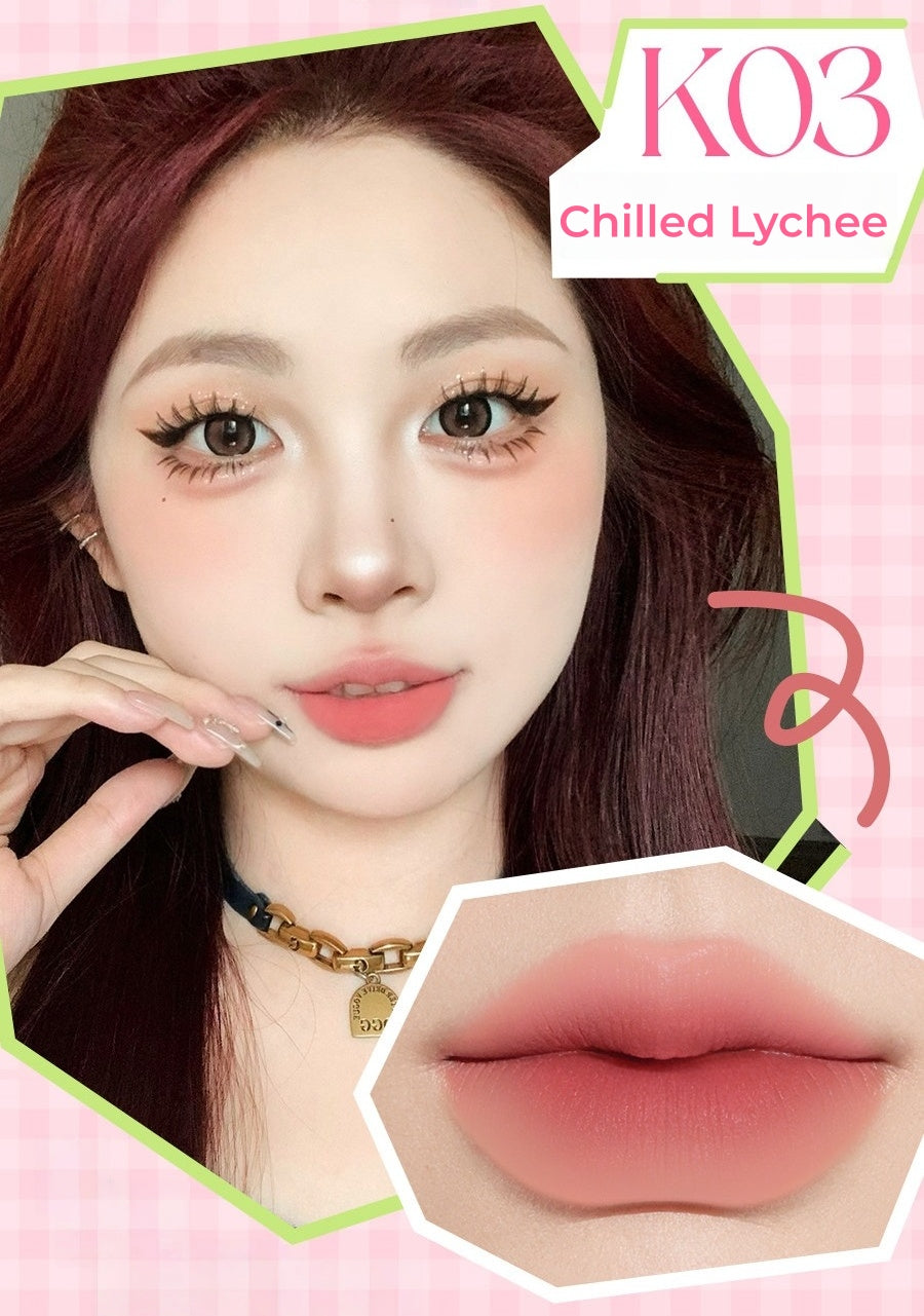 VEECCI Coffee Cloud Collection Matte Smooth Long-wear Lip Glaze T5515