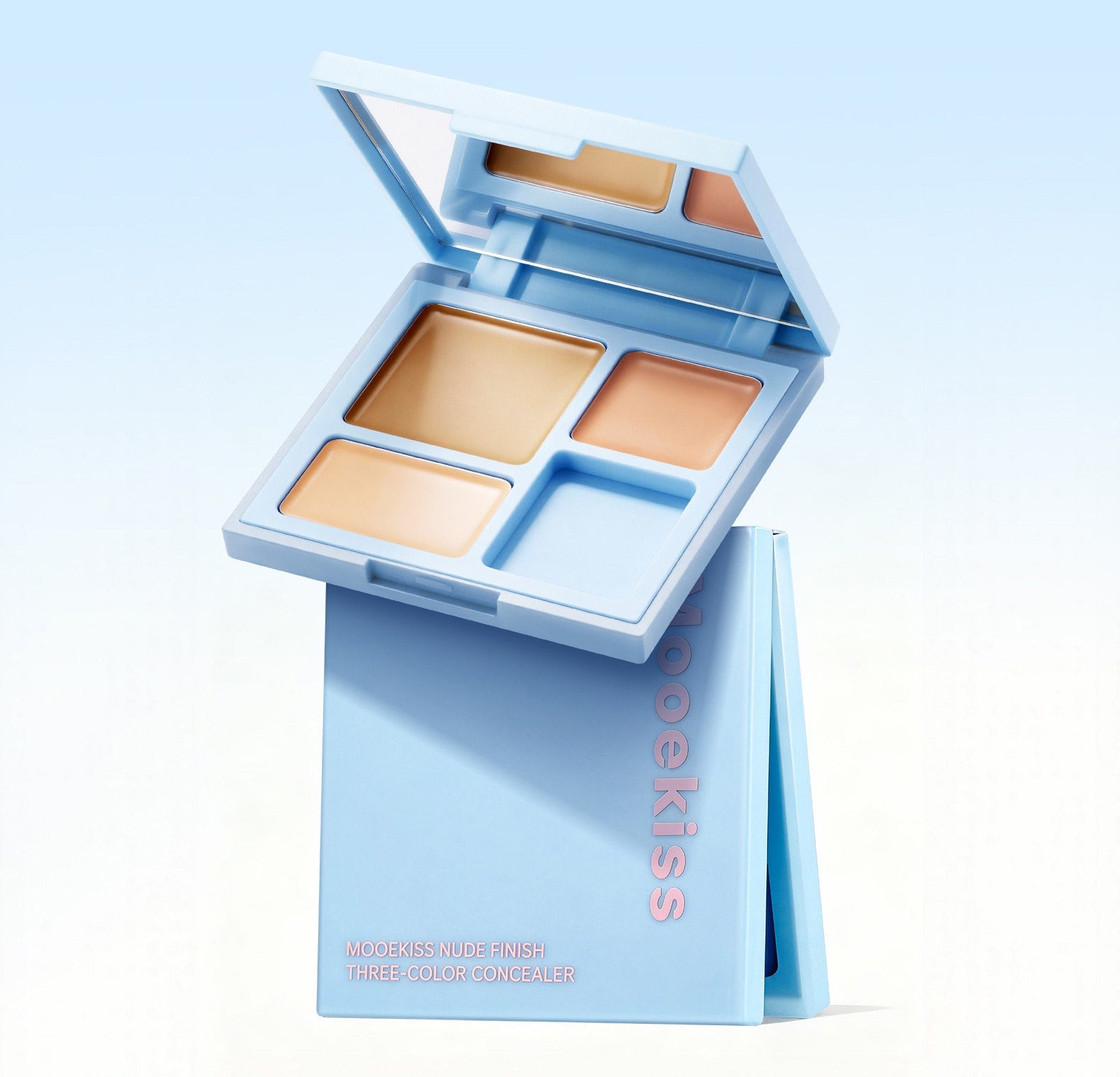 MOOEKISS 3-color Silky Flawless Concealer Palette T5670