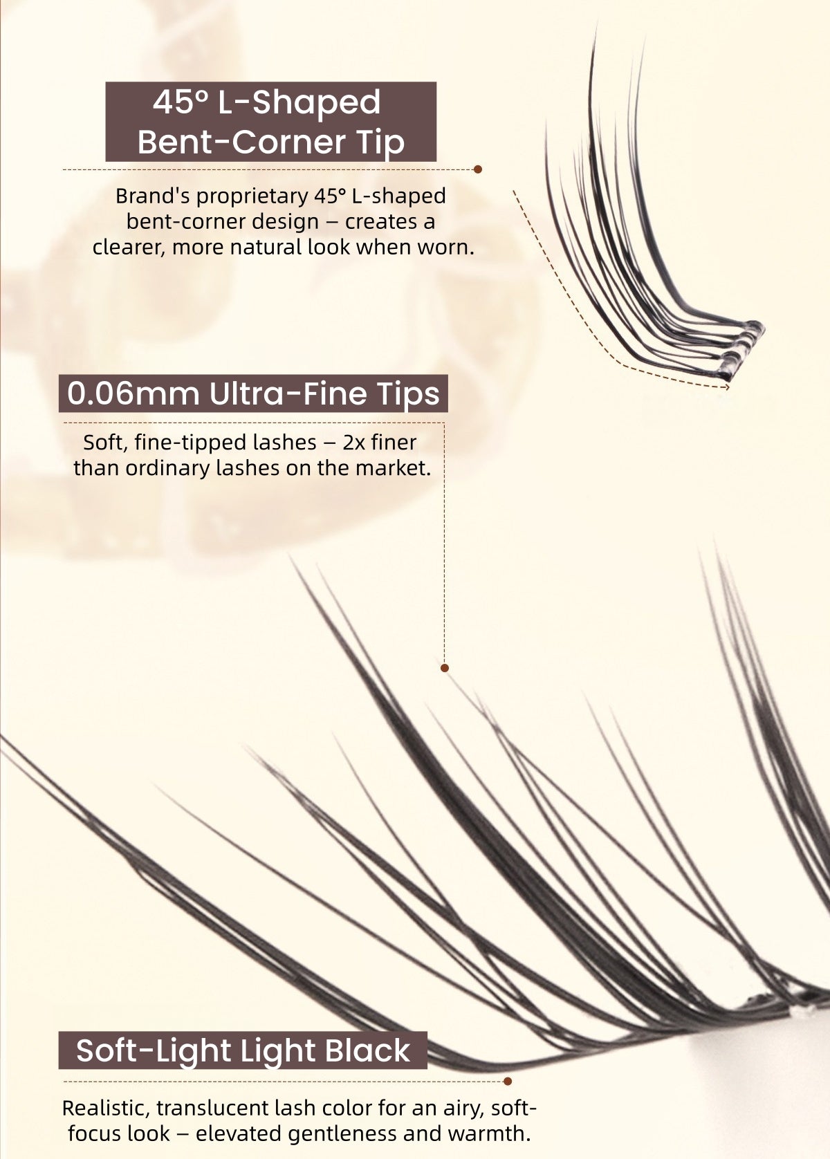 MR.WISH Sweet Spring Collection Natural Glue-free False Eyelashes T5753