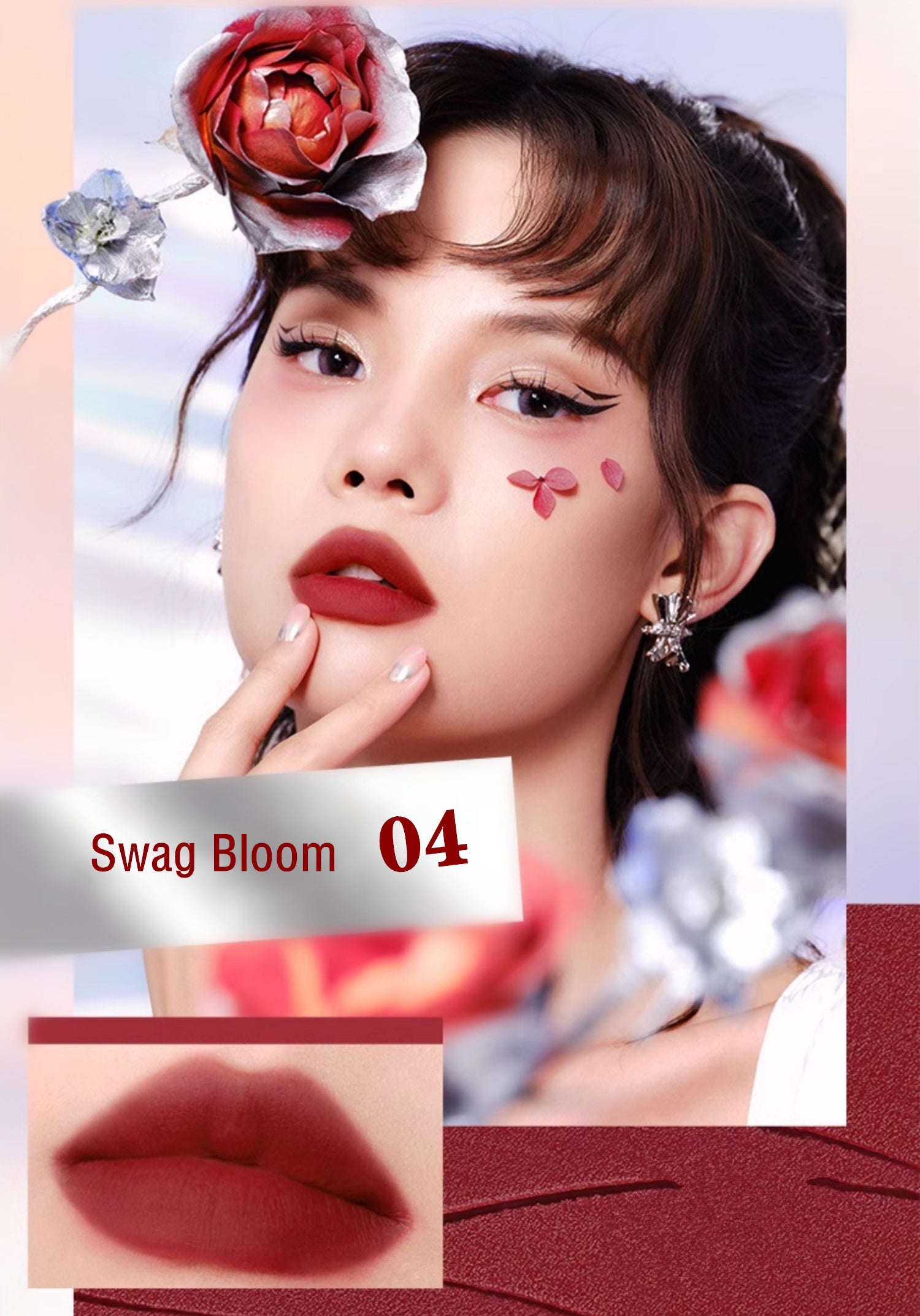 LITTLE ONDINE Blossom Mood Velvet Matte Lip Mud T3800