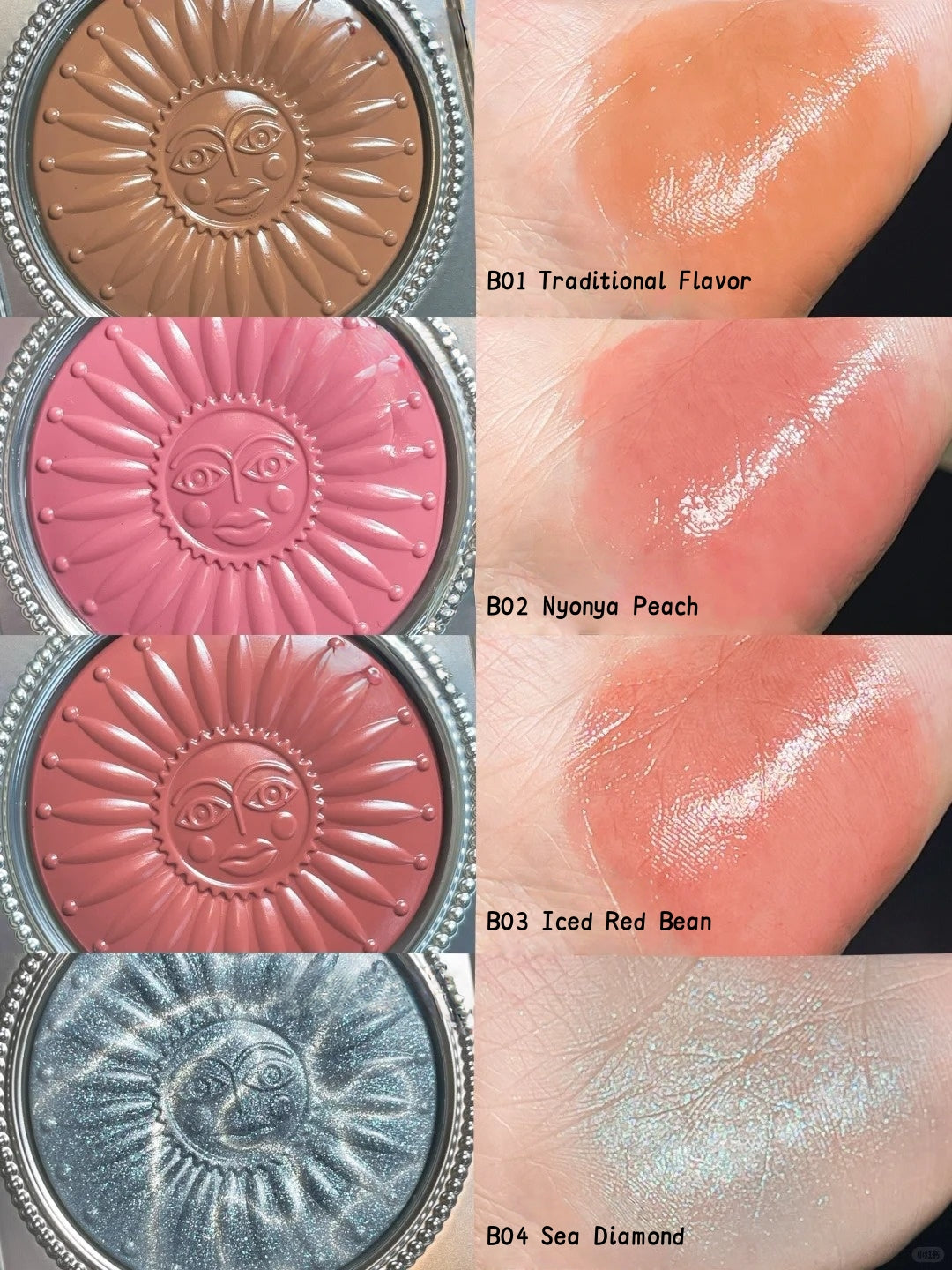 Girlcult Nanyang Holiday Collection Multi-use Jelly Makeup Cream for Lip & Cheek T5076