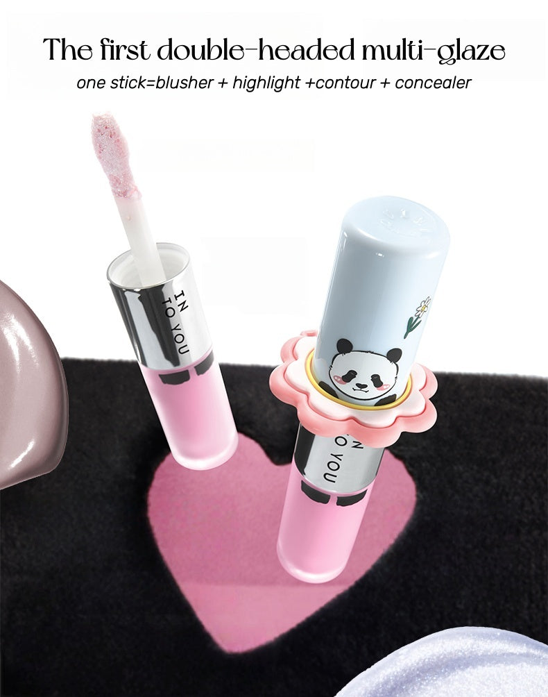 INTO YOU X M.LanPanda Air Cushion Foundation & Lip Mud T5389