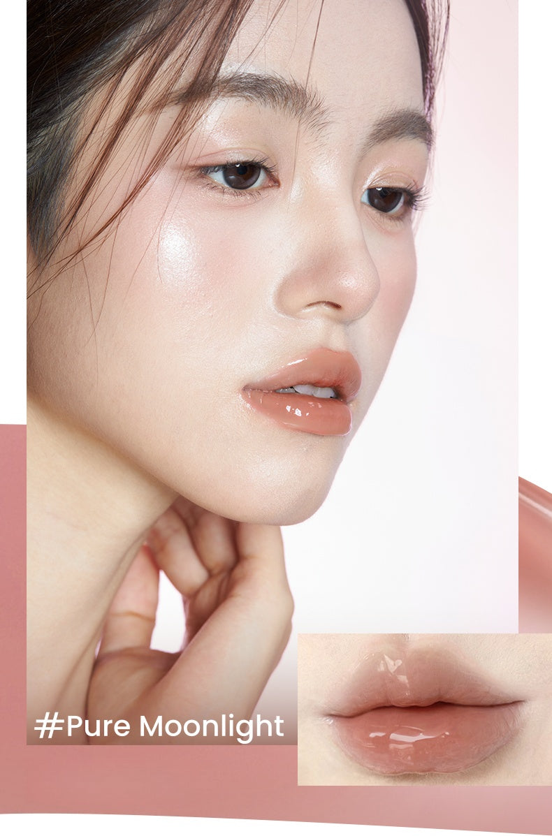 ROMANTIC BEAUTY Broken Light Mirror Glossy Lip Gloss T5713