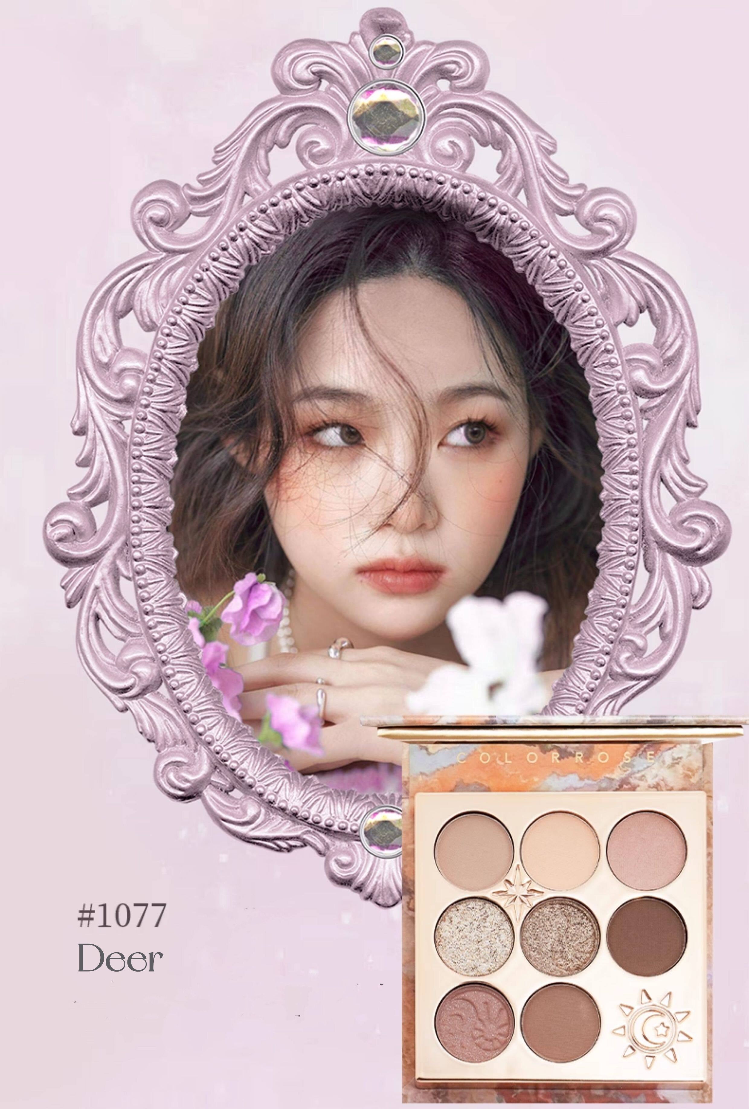 COLORROSE 8-color Dream of Three Lifetimes  Collection Multi-use Makeup Eyeshadow Palette T5585