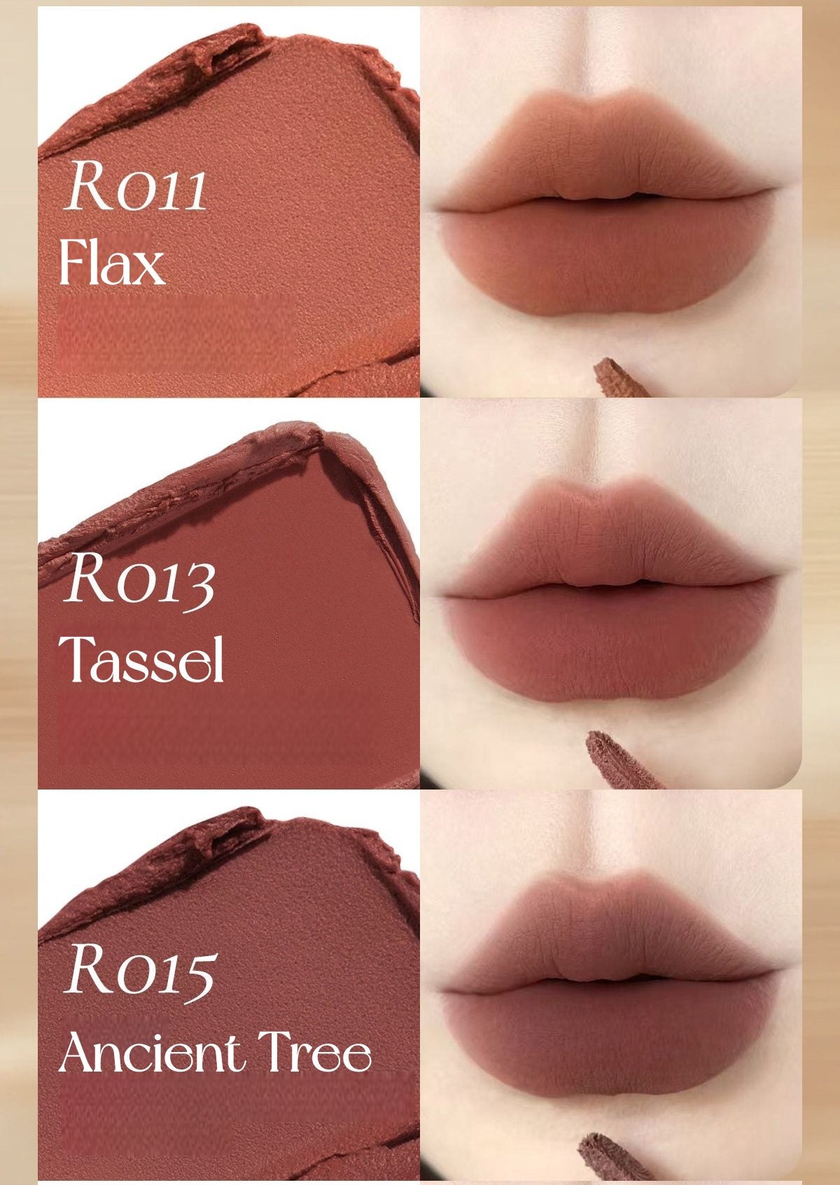 CARMELA Babylon Collection Velvet Matte Lip Glaze T5534