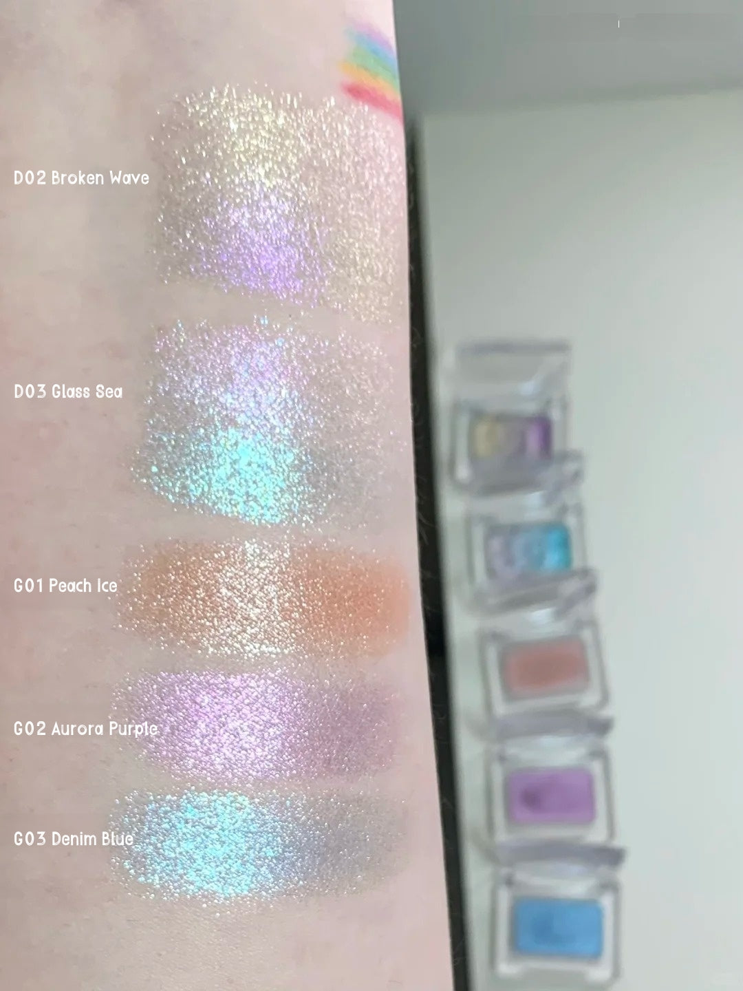 JUDYDOLL Mono Matte & Pearlescent Eyeshadow T5922