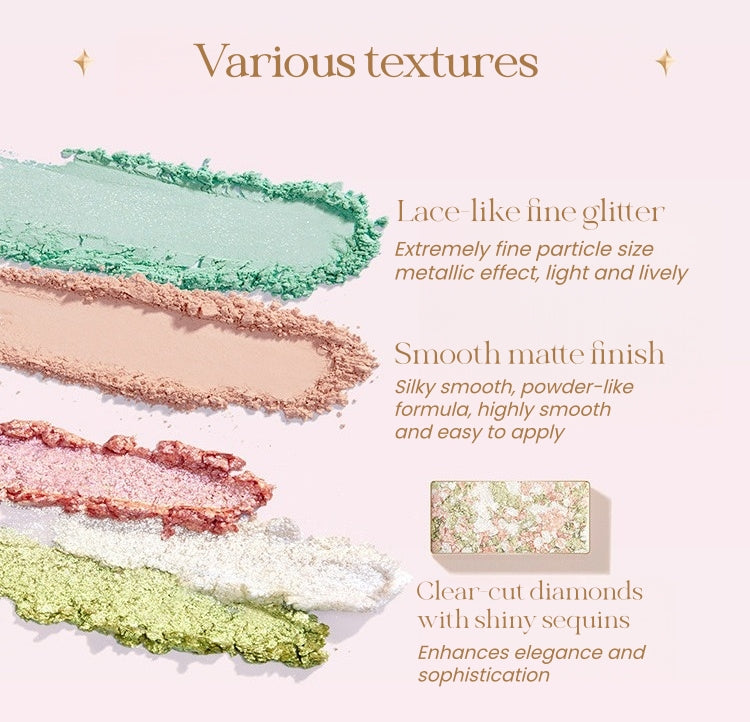 PALACE MUSEUM Treasure Garden Collection 8-color Eyeshadow Palette T5494