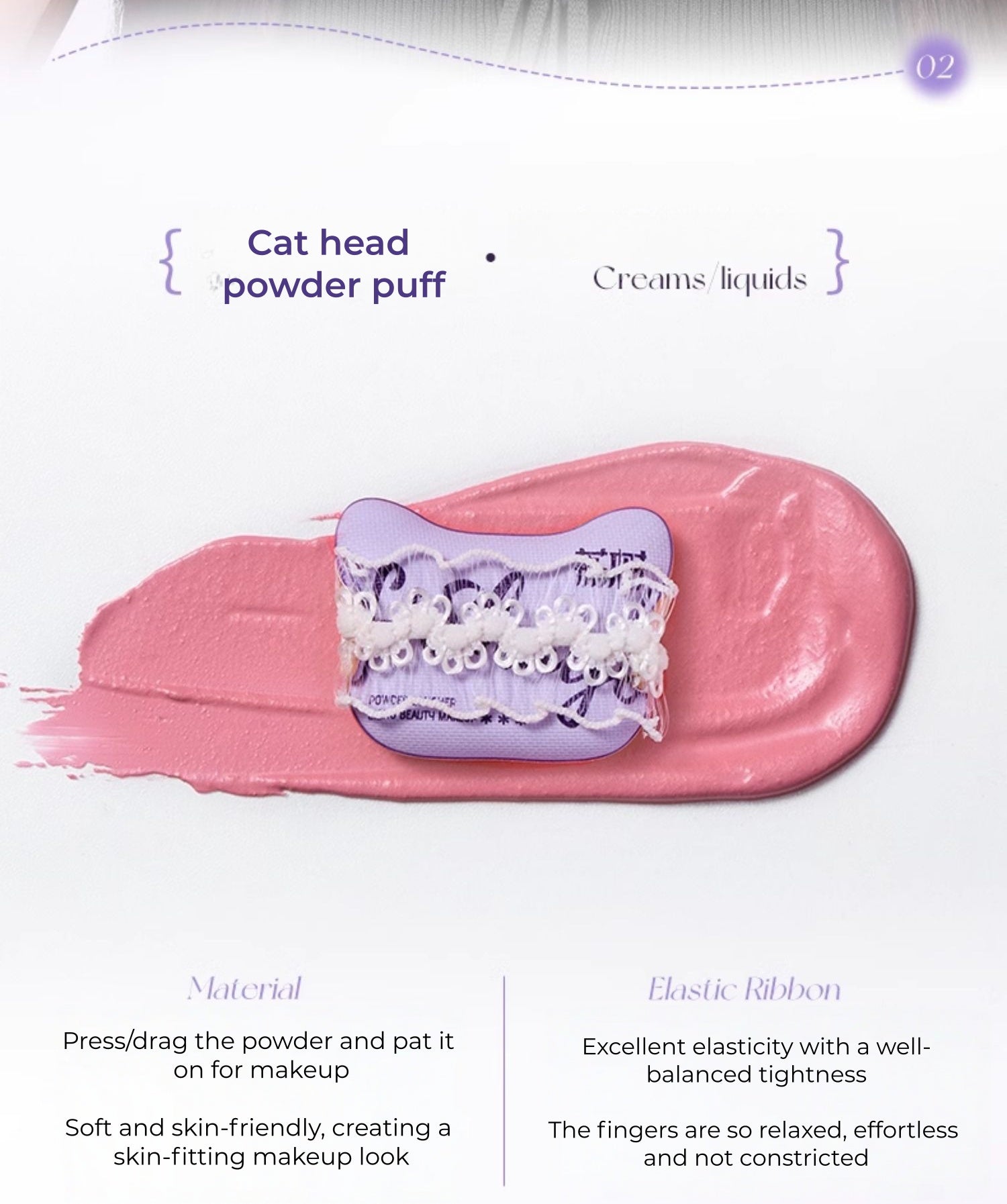 Lishu Makup Tools 3+1 Partner for Blusher Makeup T5205