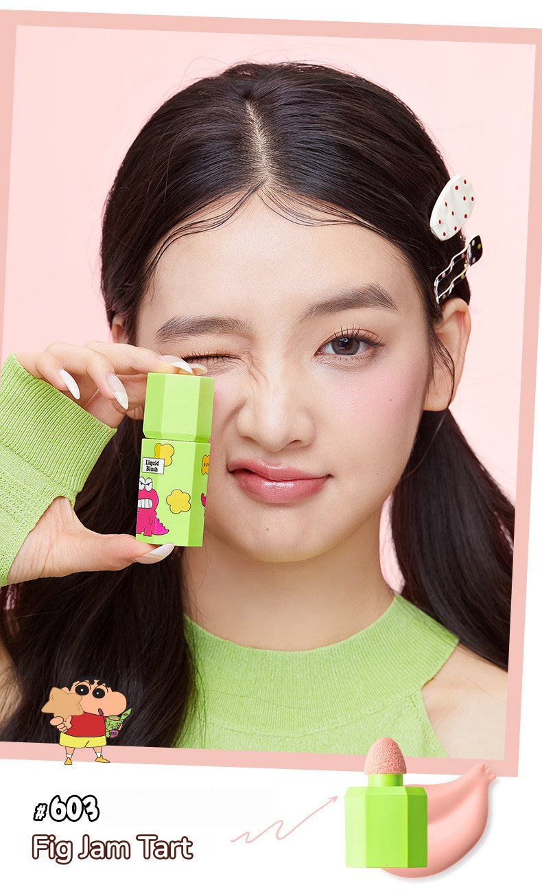 JILL LEEN X Crayon Shin-chan Collection Moist Long-wear Liquid Blusher T5608