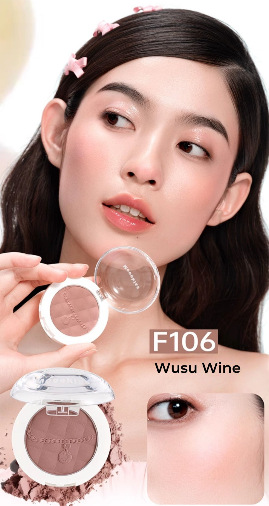 Mooekiss Mono Matte Makeup Blusher Powder T4695