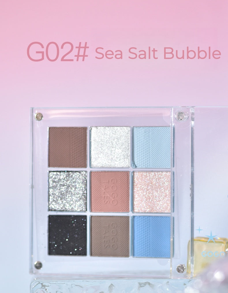 GOGO TALES Magnetic Sliding Cover Smoky Eyeshadow Palette T5234
