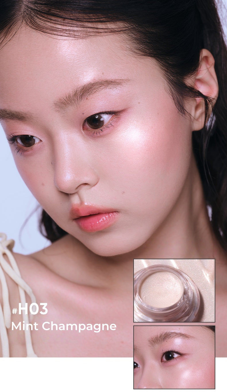 JUDYDOLL Long-wear Multi-use Glossy Luminous Highlighter Cream T5126